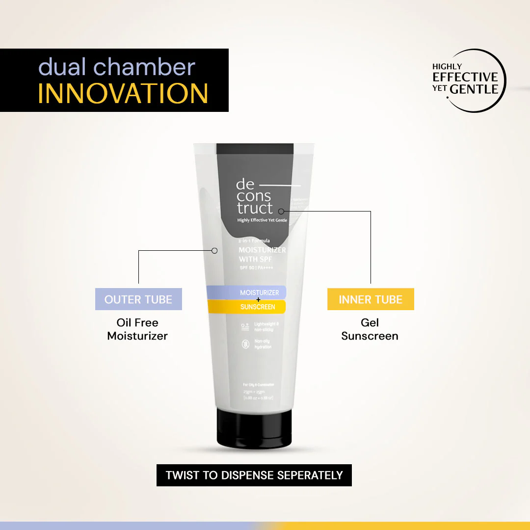2 in 1 Moisturizer & Sunscreen | SPF 50 PA++++ - Image 3