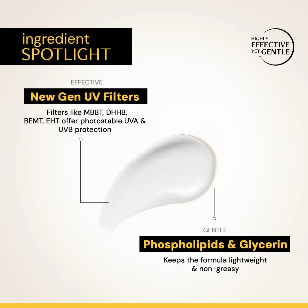 Gel Sunscreen for Oily Skin - SPF 50 PA++++ | 100% Photostable Sunscreen with 4 New Gen UV Filters | Long Lasting | Lightweight, Airy, Non-greasy | In-Vivo Tested - Image 4