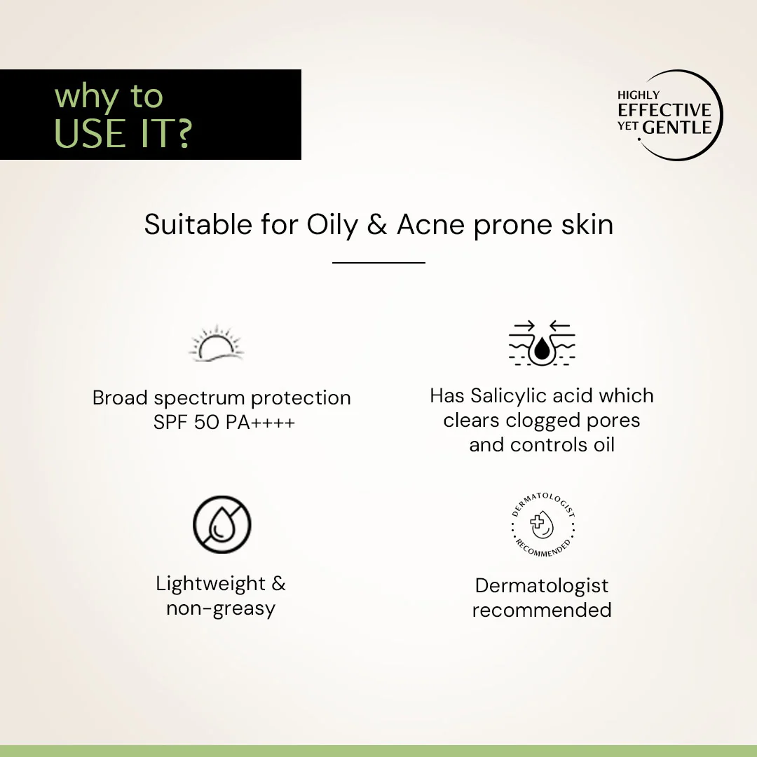 Salicylic Acid Gel Sunscreen - Image 5