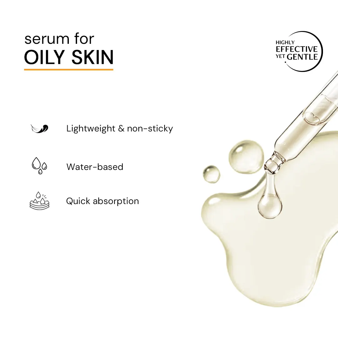 10% Vitamin C Serum for Glowing Skin | Clinically Tested, Non-Irritating| Brightens & Evens Tone  | For Oily Skin - Image 10